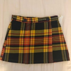 NWT forever 21 plaid skirt